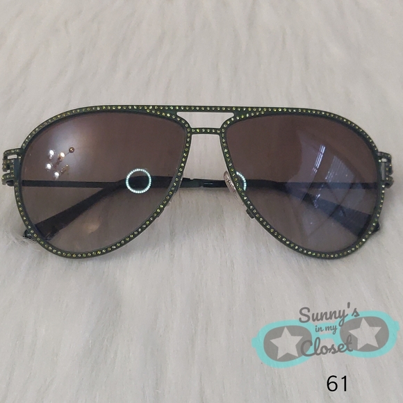 Versace Matte Green Sunglasses 😎 VE 2171 🔥Fire🔥 - Picture 2 of 7